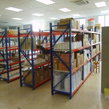 Industrial Medium Duty Long Span stálrekki